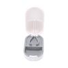 Tablets Splitter 3 in 1 Stainless Steel Portable Accurate Cutting Tablets Cutter for Travel Home White