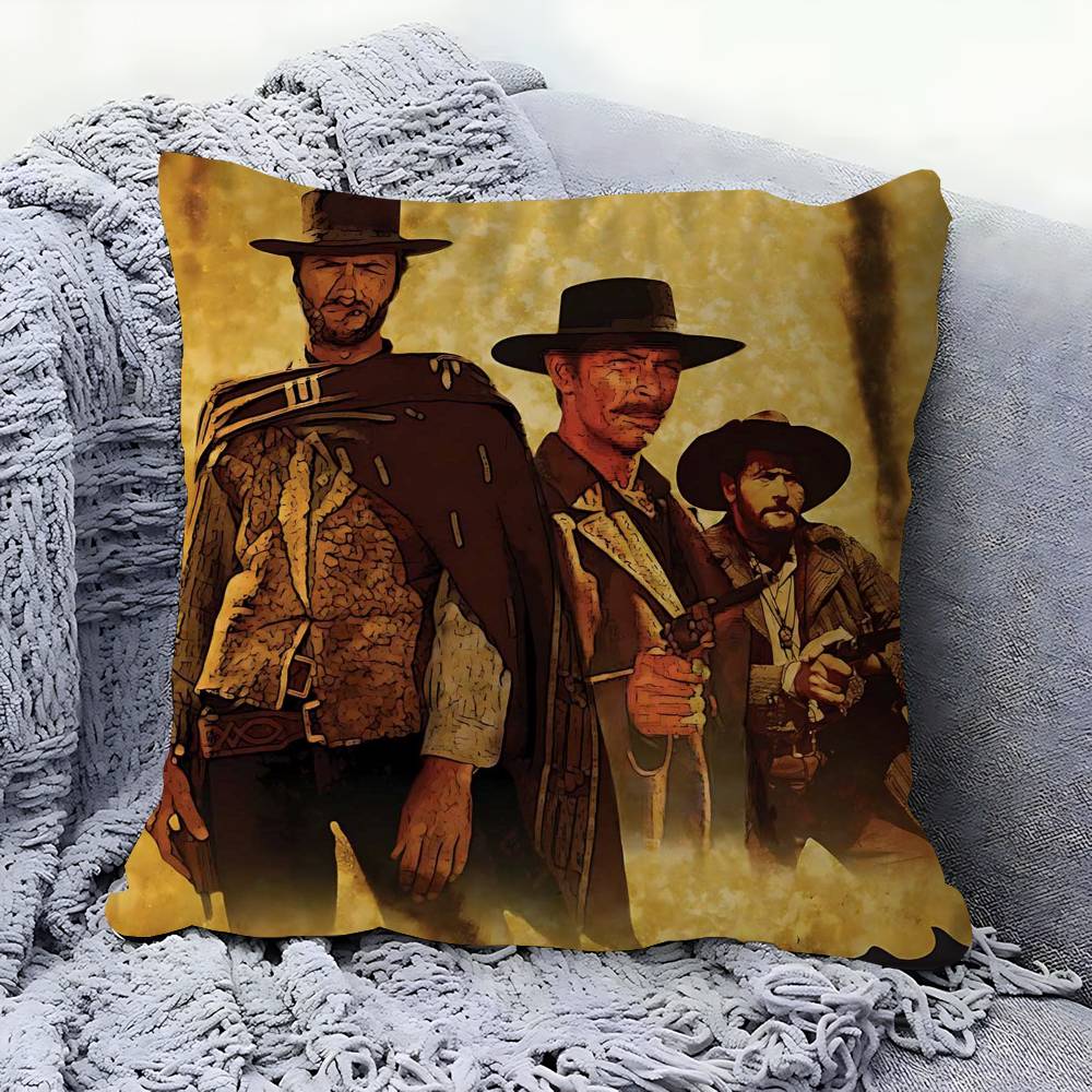 The Good The Bad And The Ugly Pillow Gifts Home Office Furnishings Bedroom Sofa Car Cushion Cover Case 45x45cm