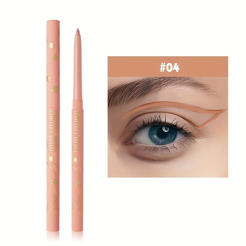 Pudaier Long-Lasting Waterproof Colored Eyeliner Is Easy To Outline The Eyes Without Smudging. It Is Suitable for Valentine'S Day And Music Festivals.