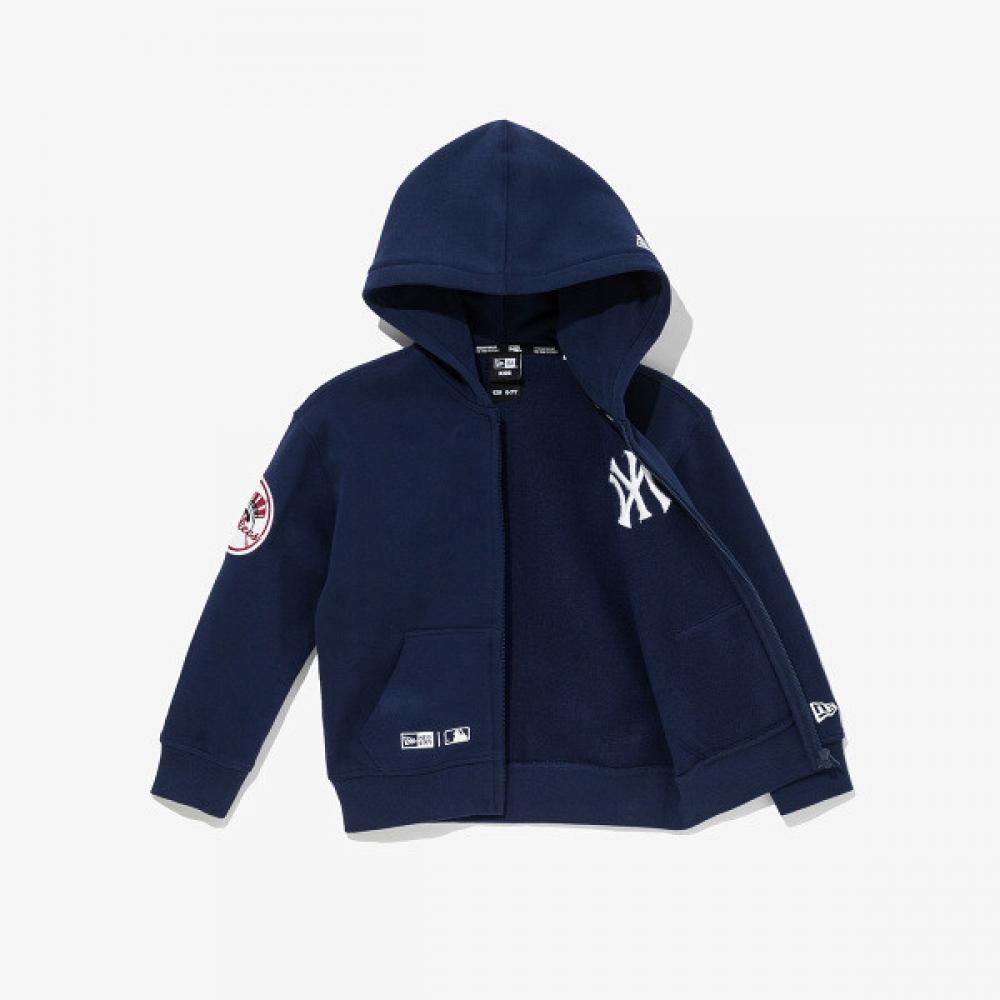 New Era Mlb New York Yankees Zip Up Hoodie Ocean Kaven 14443511