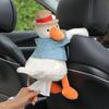 Duck style Hanging Car Tissue Holder  Travel vehicle daily convenience supplies