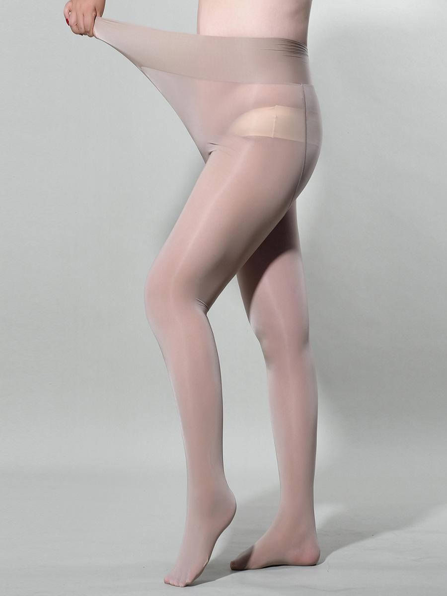 

Large Horse Oil Shiny Pantyhose Women Smooth Silky Socks Perspective Lingerie Elastic Ultrathin Tights 45-70kg close