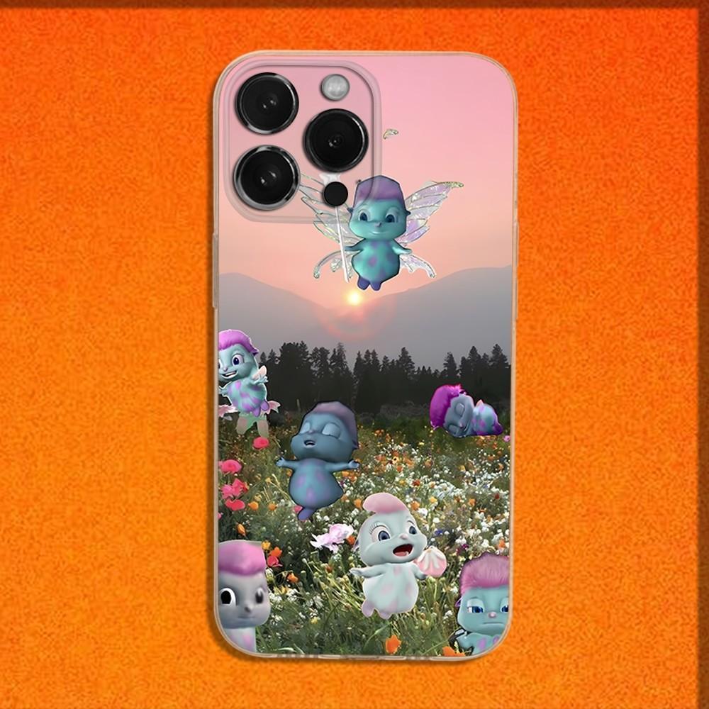 Funny B-Bibble Meme Phone Case For iPhone 16,15,14,13,12,11 Plus,Pro,Max,XR,XS,X,Plus,SE,Mini Transparent Soft Cover