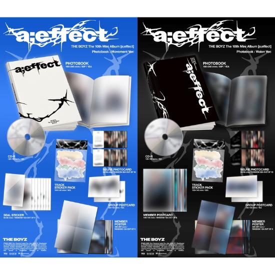 Select POB THE BOYZ 10th Mini Album aeffect