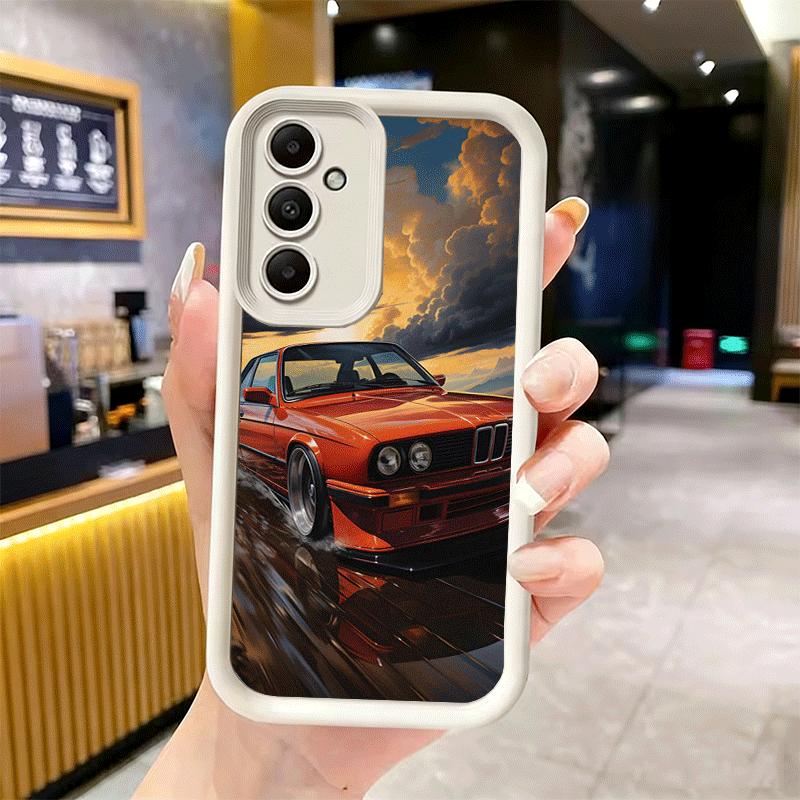 Phone Case for Samsung Galaxy S26 S25 Ultra S24 FE Classic Vintage Retro Car Shell S23 Plus S22 + S21 S20 5G Soft Silicone Funda