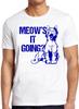 Meow's It Going Shirt Süße Katze Lustiges Meme Vintage Geschenk T-Shirt M738