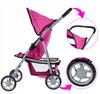 [PACZB] Foldable Princess Doll Stroller PINK X23