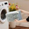 Zipper Closure Shoe Washing Bag Fluffy Chenille Shoes Cleaning Bag Durable Laundry Bag  Household