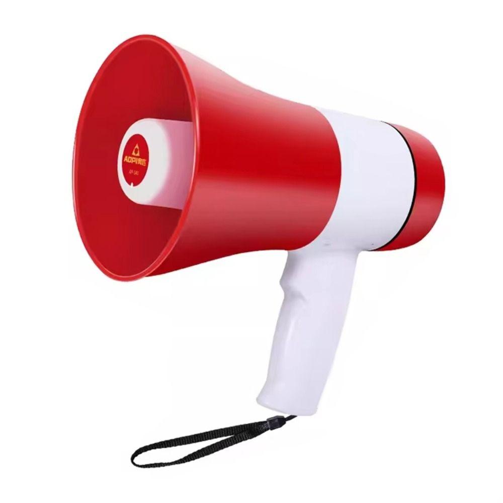 with Voice Recorder Megaphone Speaker Portable Loudhailer Microphone New Handheld Bullhorn