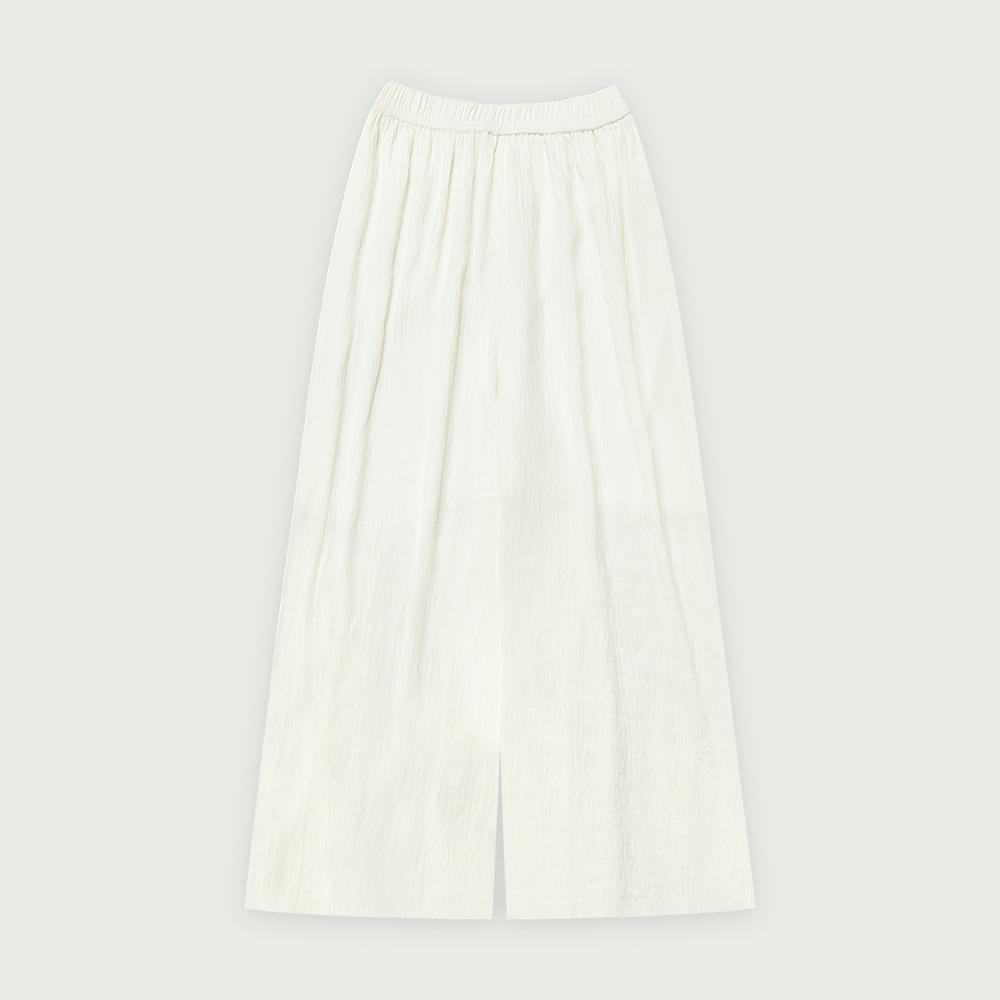 HANGTEN Women'S Crinkle Elastic Waist Wide Pants_003(10520-150-401-69)