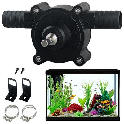 Pompe de Perceuse Électrique Polyvalente pour Transfert d'Eau d'Huile Diesel Facile à Installer Outil Compact Auto-Amorçant pour la Maison et le Jardin