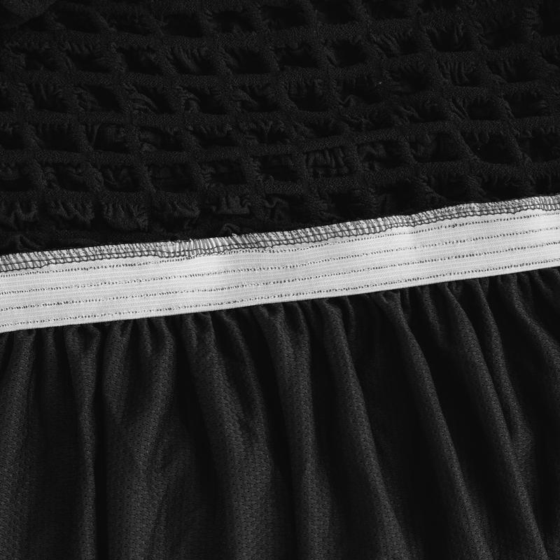 1/2/3/4-Sitzer-Seersucker-Sofabezug, hochelastischer Couchbezug, dicker Ecksofaschutz, elastische Eckcouchbezüge