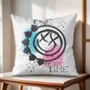 Famous Punk Band BBLINK Cushion Cover Natural Linen Organic Fabric DoubleSided Printing Couch Pillow Covers Home Decor