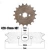 420 18T Front Engine Sprocket 17Mm Id For 50Cc-125Cc 140 150Cc Pit Dirt Bike