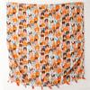 Bohemian Cat Pattern Tassel Scarf Long Animal Print Scarves Elegant Ethnic Style Wrap  Female