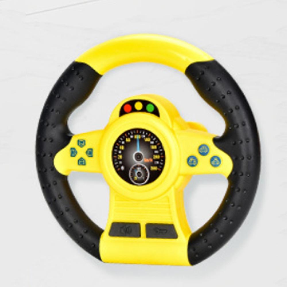 360 ° Rotation Simulation Steering Wheel Toys Montessori Simulate Driving Car Toy  Outdoor Toys