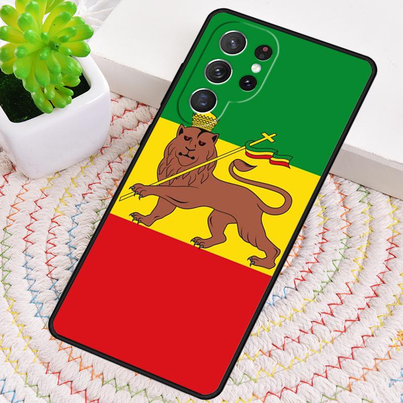 Ethiopia Flag Phone Case for Samsung Galaxy note 10 pro S26 Ultra S23 S24 FE S25 S21 S22 PLUS shockproof Cove