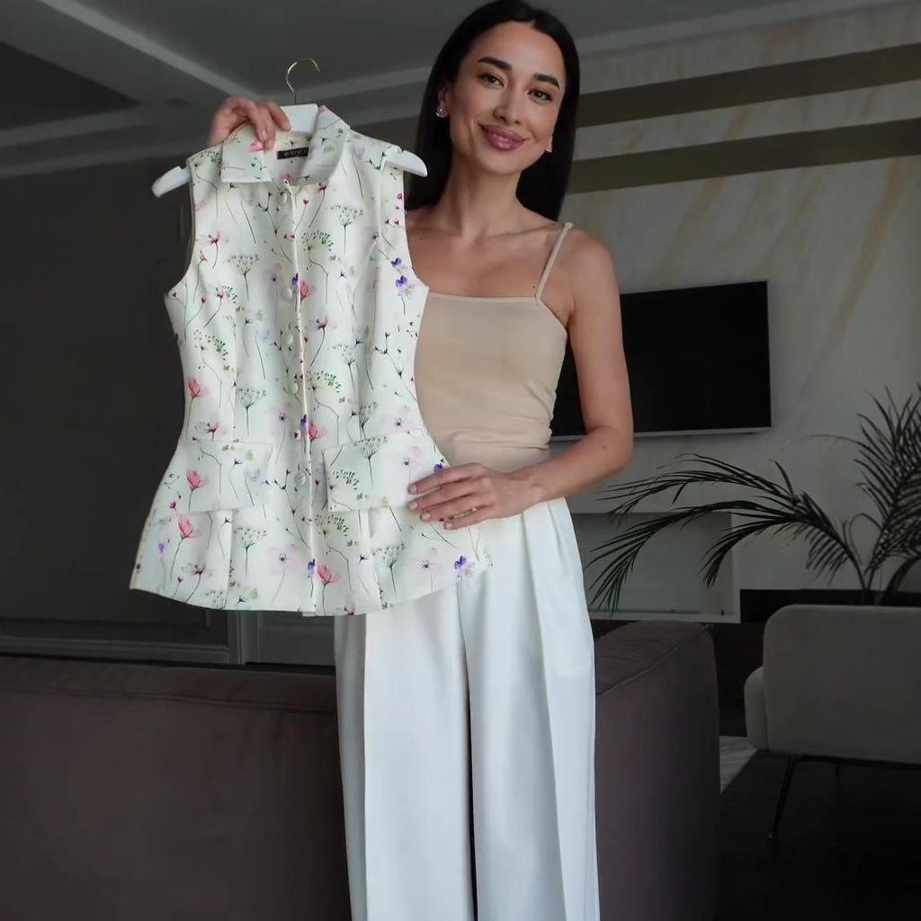 2025 Summer Women's Fashion: Sleeveless High-Waist, Round Neck, Trendy Casual Dress