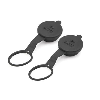 Lighter Socket Black Car Lighter Socket Waterproof Cover Cap