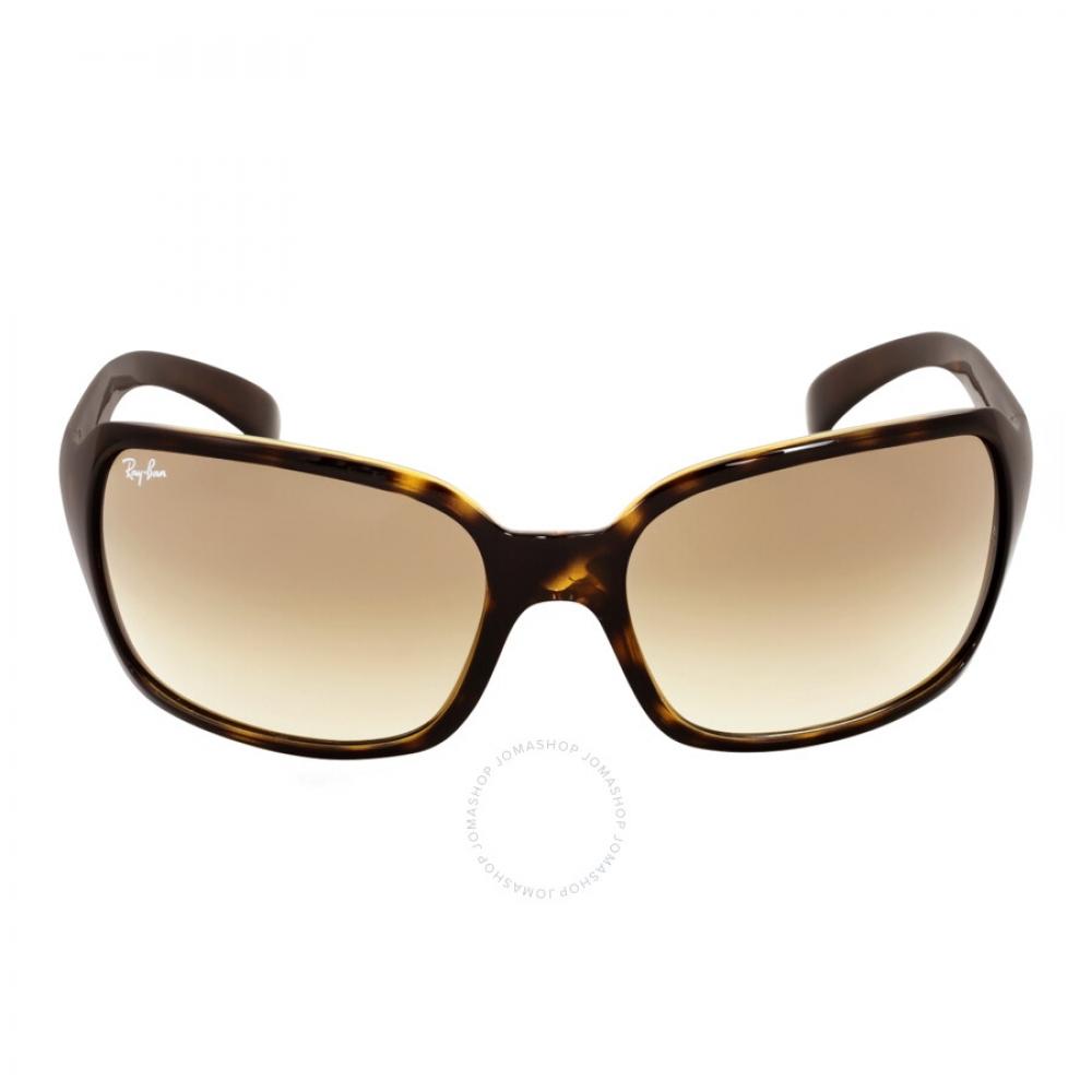 

Ray Ban Light Brown Gradient Rectangular Ladies Sunglasses RB4068 710 51 60