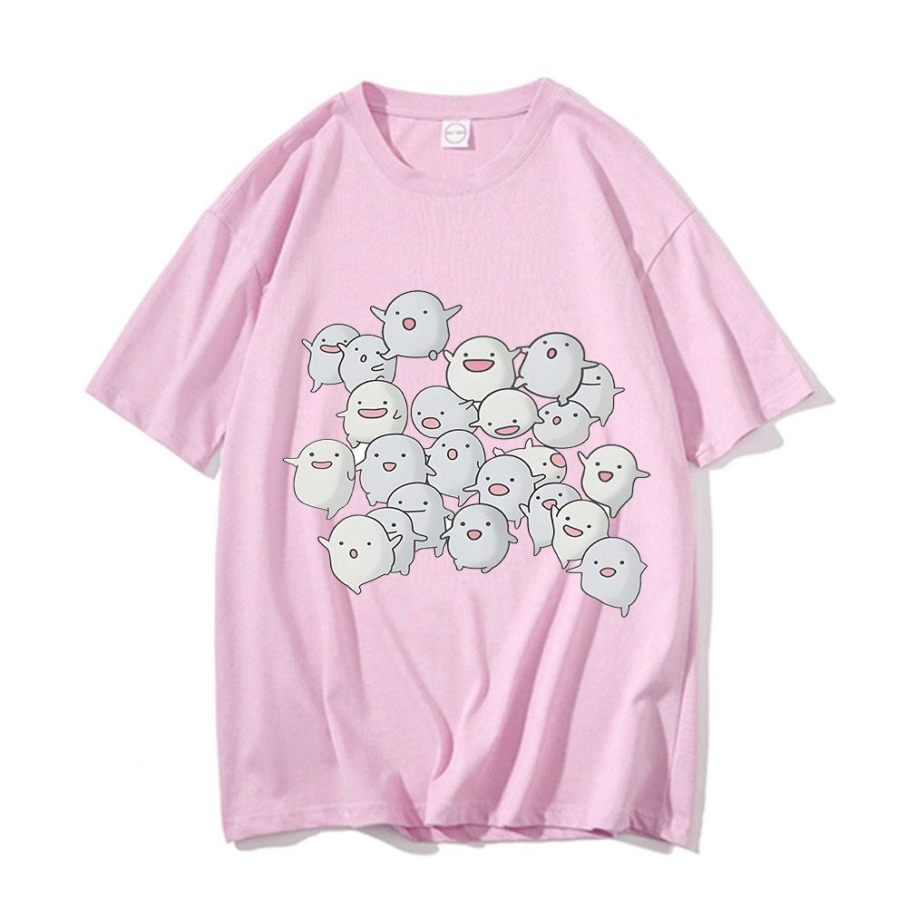 Warawara THE BOY AND THE HERON T Shirt Men/Woman Harajuku Aesthetic Graphic Kawaii Shirt Unisex Casual High Quality Cute Clothes