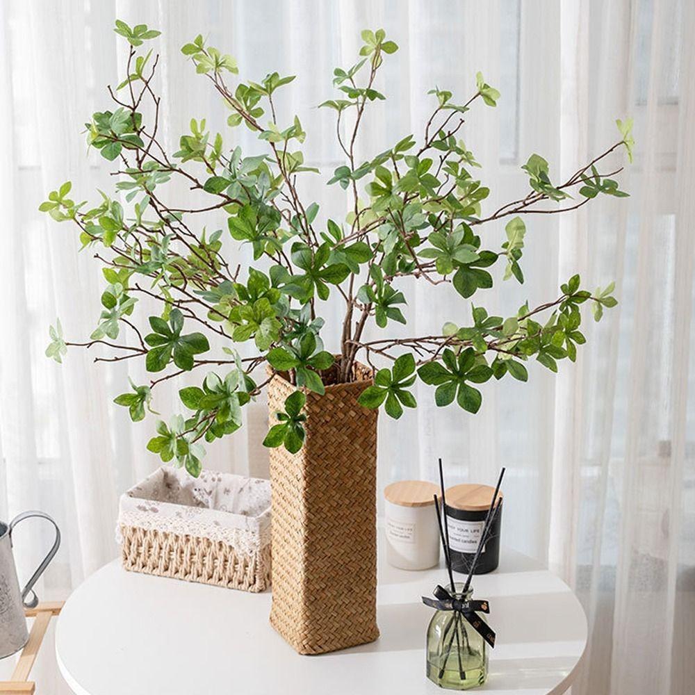 Elegant Artificial Eucalyptus Leaves Non-Fading Artificial Plastic Flowers  Wedding Hotel Decor