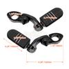 Motorcycle 1.25" Engine Guard Foot Pegs Footboards Adjustable Highway Footrest For Harley Touring Honda Kawasaki Suzuki Yamaha