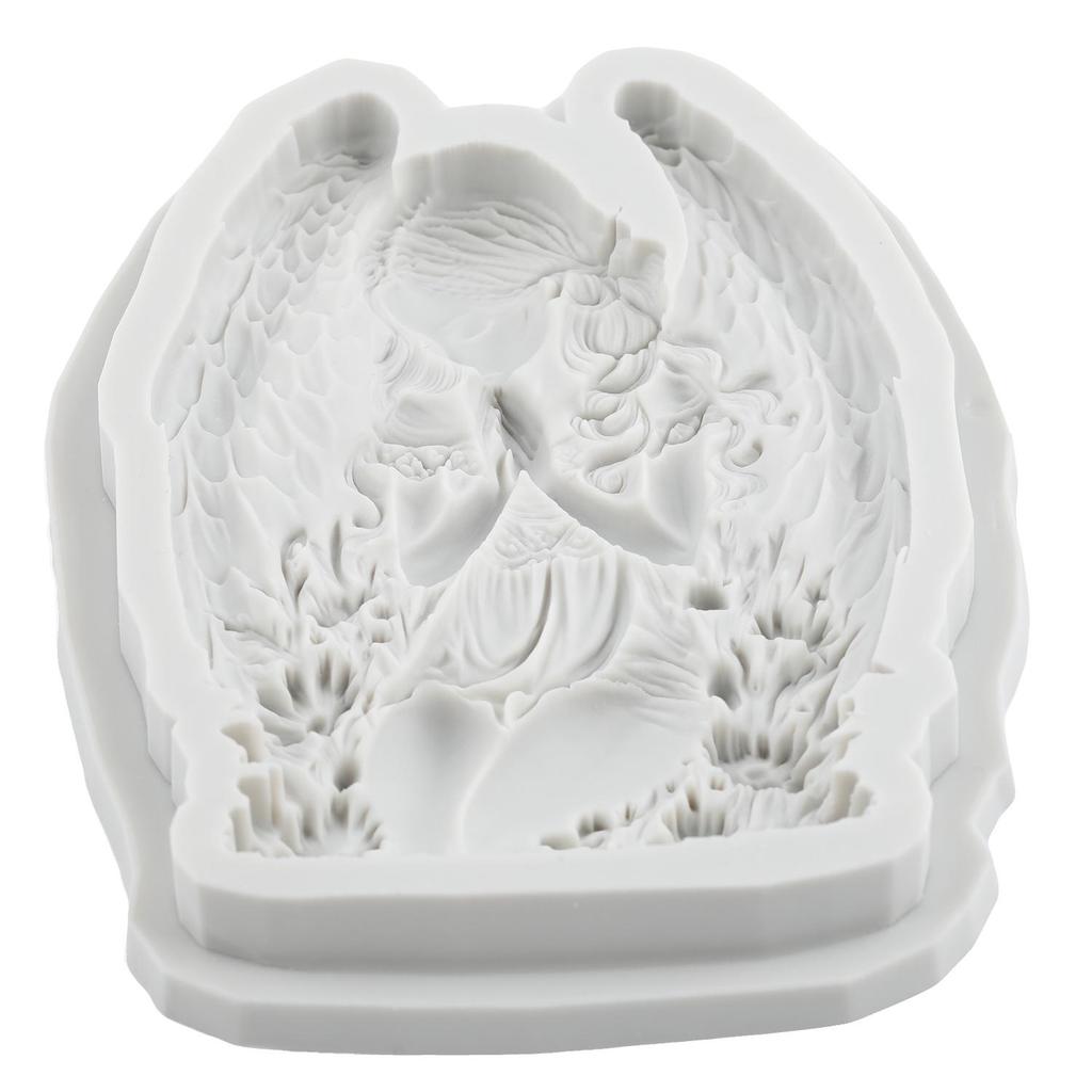 Engel Silikonform Engel Fondantformen Kuchen Dekorationswerkzeuge Themenkuchen Dessert Dekoriert Schokoladenbonbonform