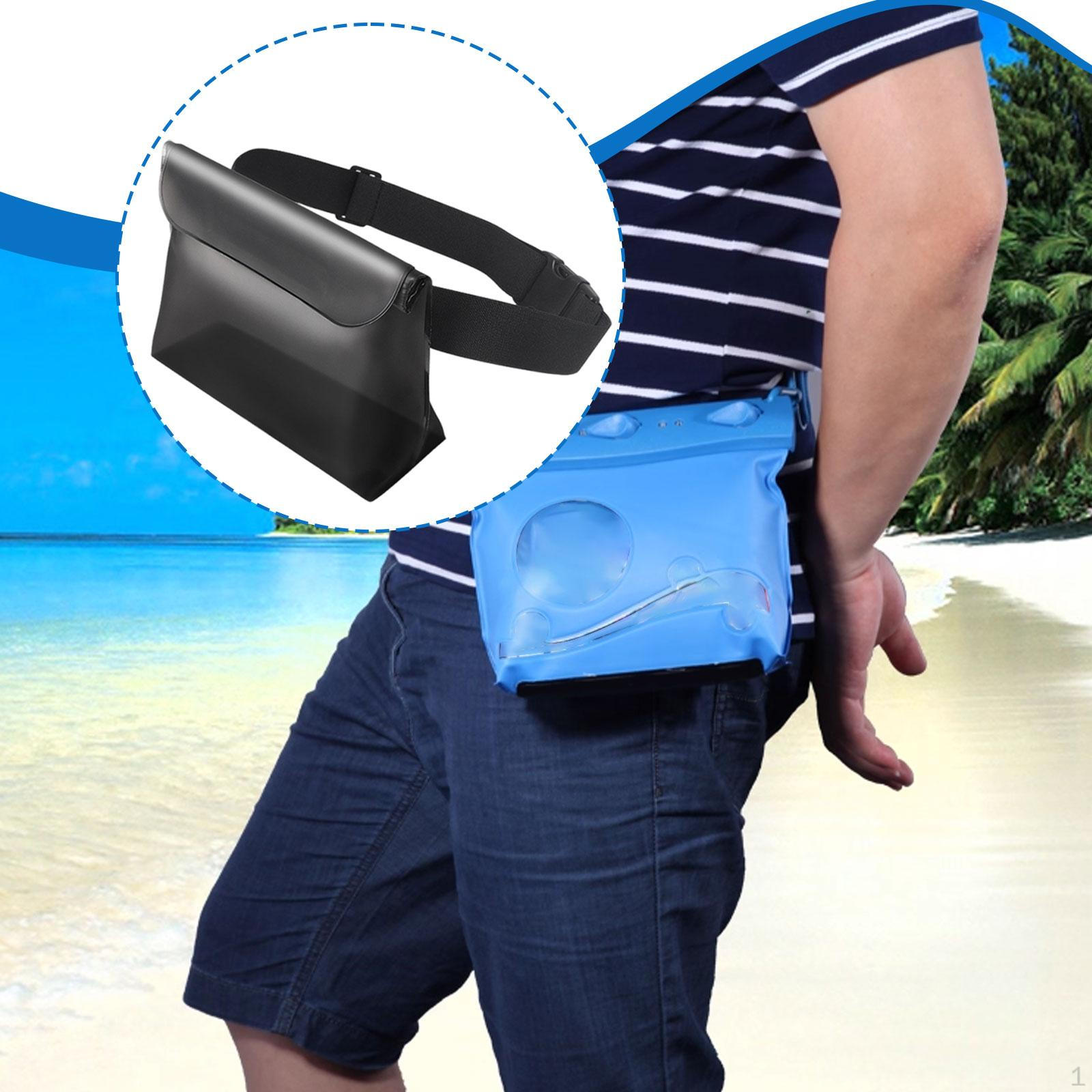 

Водонепроницаемая поясная сумка, чехол для телефона, регулируемый ремешок, женская, мужская, водоотталкивающая сухая сумка на пояс для