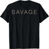 Savage Gold Foil Texture T-Shirt