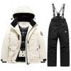 Winter Ski  Children's Ski Coat and Pants 2pieces Set Warm Waterproof Boys Girls Outdoor Skiing Snowboarding Winter Ski Kids