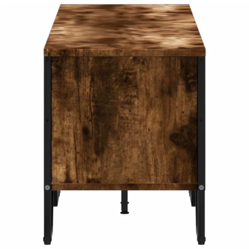 TV Cabinet Smoked Oak 180 X 34 X 41 Cm Wood Based Panel