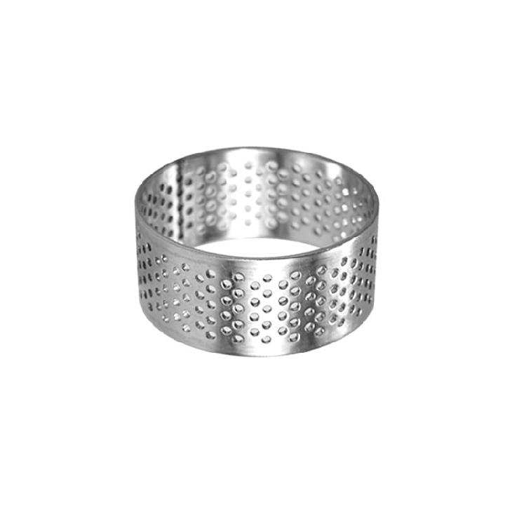 Stainless Steel Tart Ring Punching Cake Ring Baking Tools Gifts for Baking Lover