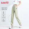 Baleno Women's Milk Silk Slim-Fit Cuffed Casual Pants