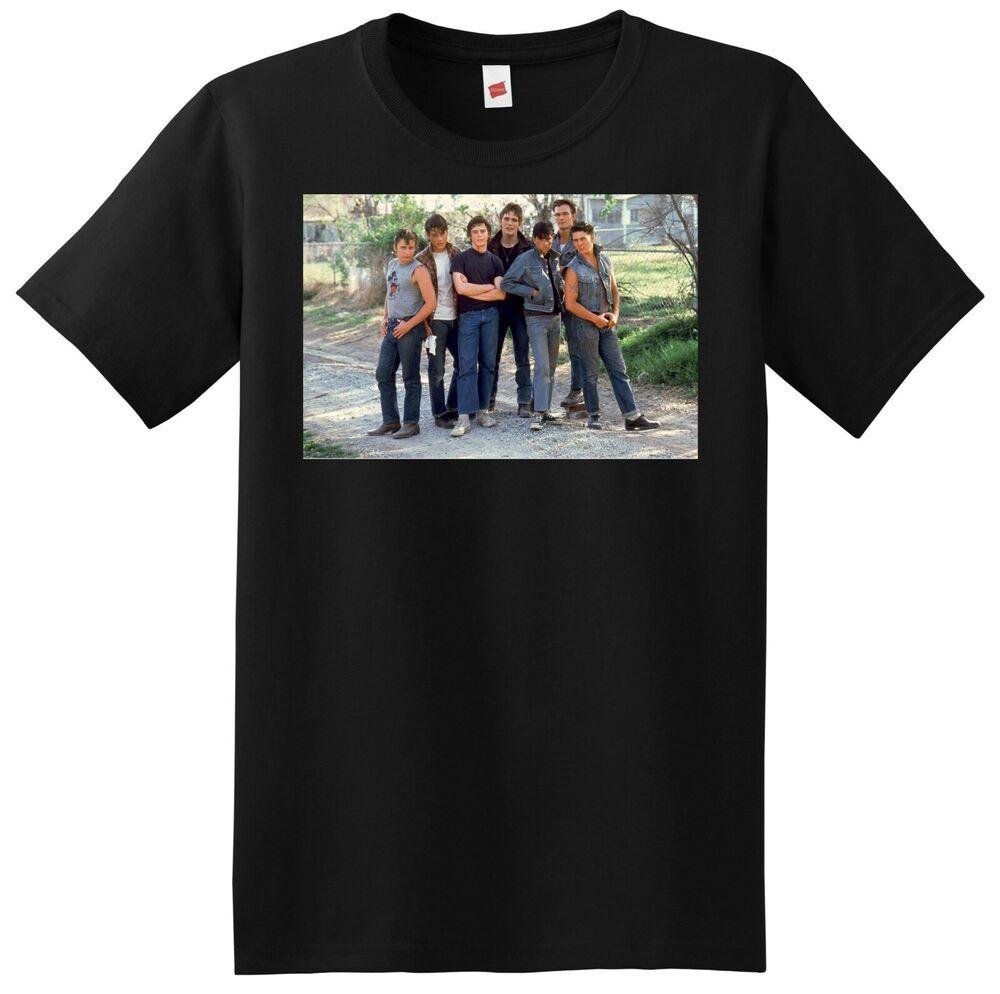 THE OUTSIDERS T SHIRT 1983 cast photo poster tee pony boy SMALL MEDIUM LARGE XL Unisex T-Shirt XXL