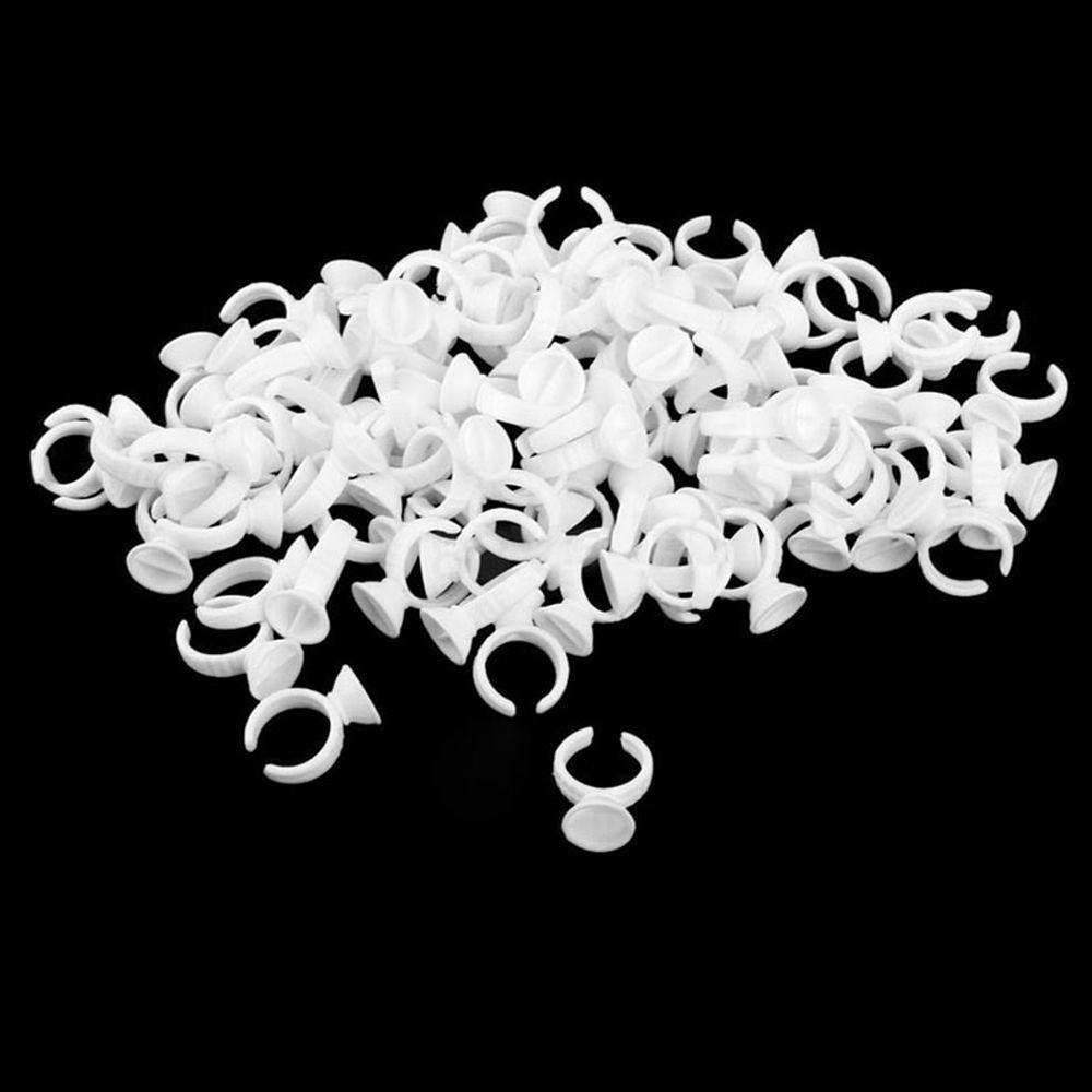 Disposable Eye Lashes Eyelash Pallet Glue Ring Grafting Eyelash Tool Glue Pallet Eyelash Extensions