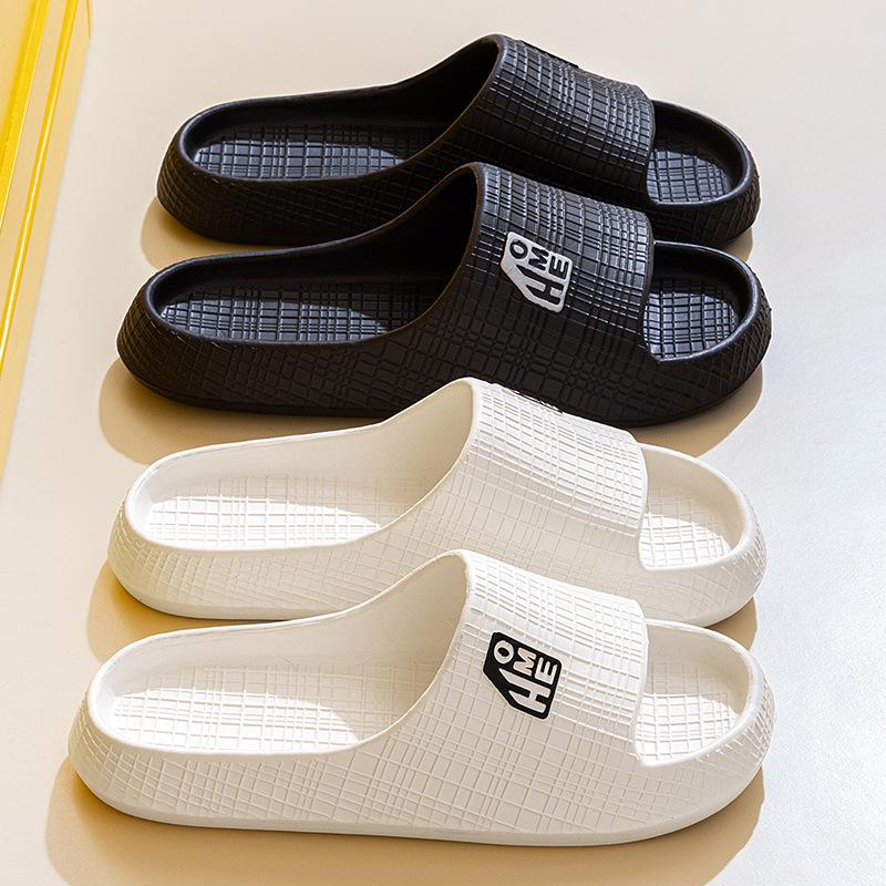 

Qida Shun eva slippers women s new summer indoor home non-slip cool slippers men s couple thickened slippers summer 44-45