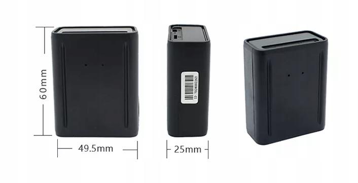 Lokalizator Gps Gt20C 5000Mah 60 Dni Magnes Śledzenie Podsłuch Tracker App