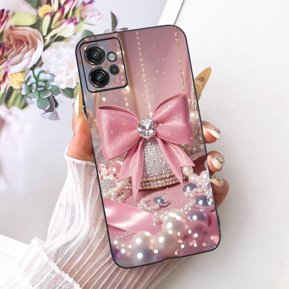 For Motorola Moto G32 Case XT2235-2 XT2235-3 New Flowers Butterfly Painted Cover Soft TPU Phone Case For Moto G32 MotoG32 Fundas
