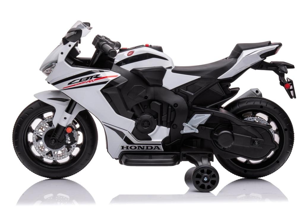 Honda CBR 1000RR Battery Powered Ride-on Toy 12V Light Sound White