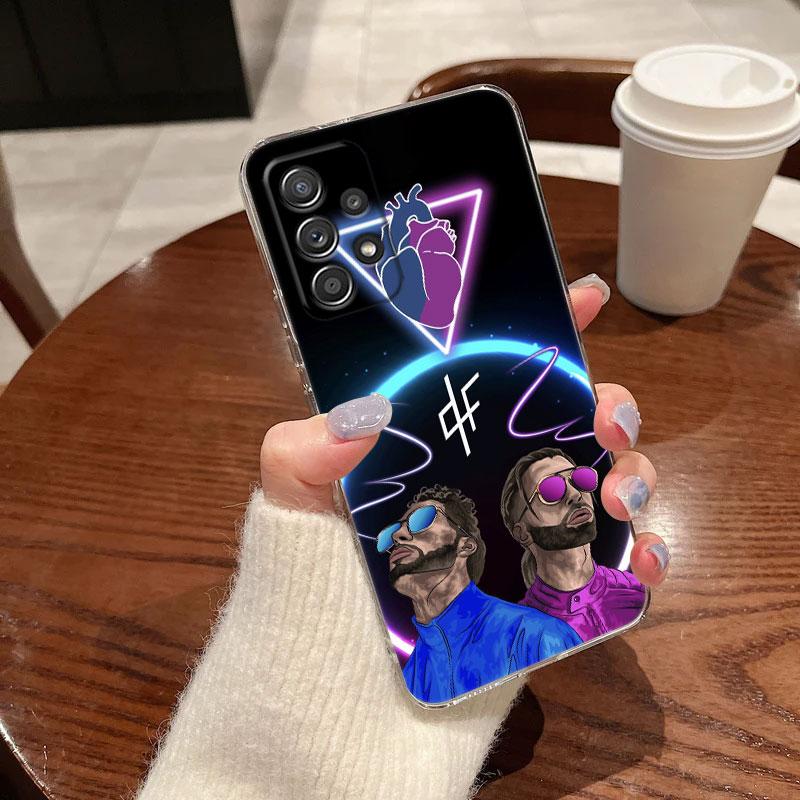 Singer PNL QLF Rapper Clear Phone Case For Samsung Galaxy A56 A57 A37 A55 A54 A36 A35 A26 A25 A16 A17 A07 A52 A34 A73 A21s Cover