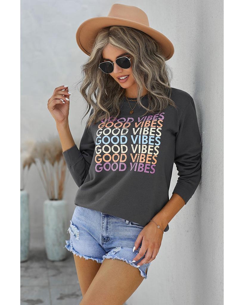 Azura Exchange Graphic Pullover Sweatshirt