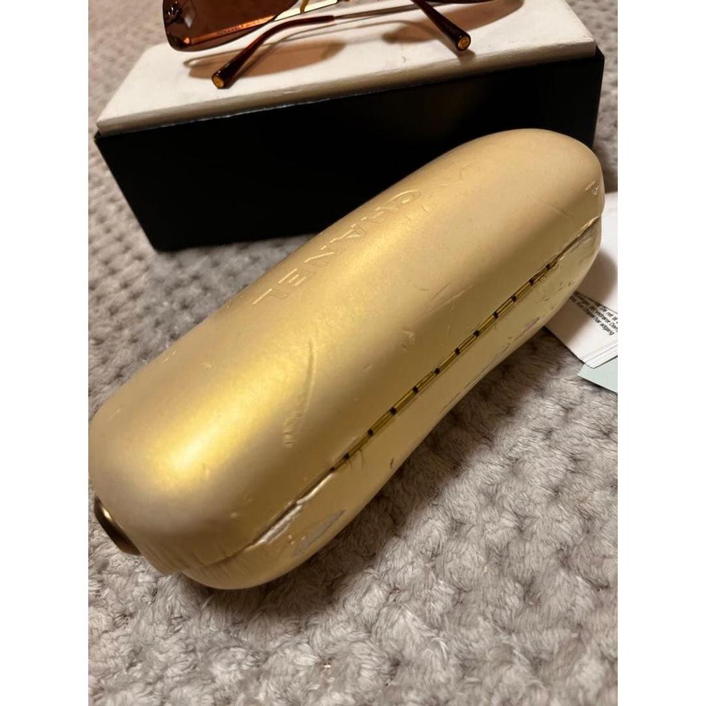 Used CHANEL Sunglasses 4002 Brown Beautiful Item