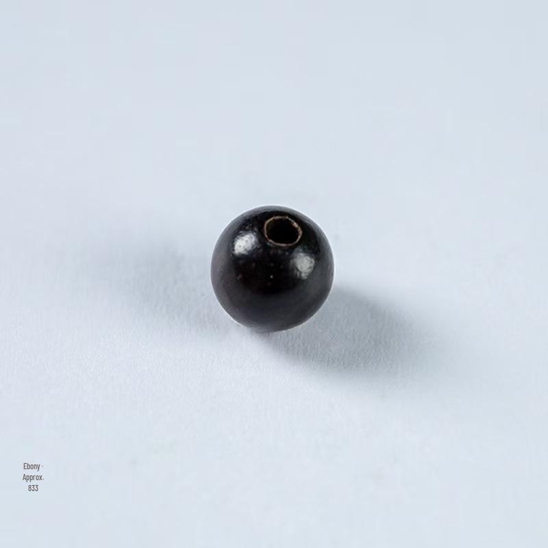 Natürliche Holzperlen: Grünes Sandelholz, Rotes Sandelholz, Ebenholz, Goldener Seidensandelholz, Zypresse - DIY-Zubehör