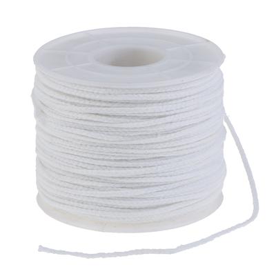 61M Cotton Braid Candle Wick Core Spool Non-Smoke DIY Oil Lamps Supplies
