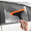 Kleine Siliconen Raamwisser, Auto Voorruit Schoonmaak Wisser met 5,9 Inch Blad & Antislip Handvat, Multifunctionele Waterblad Wisser voor Glas