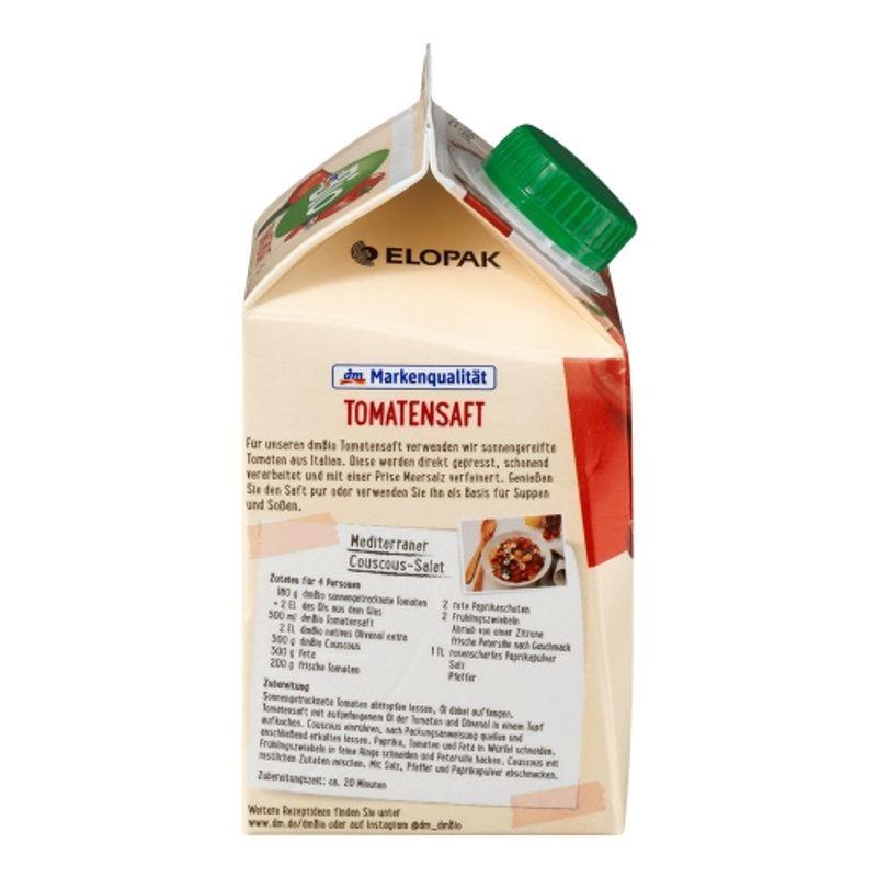 DM Bio DM Tomato Juice 500ml (salted)