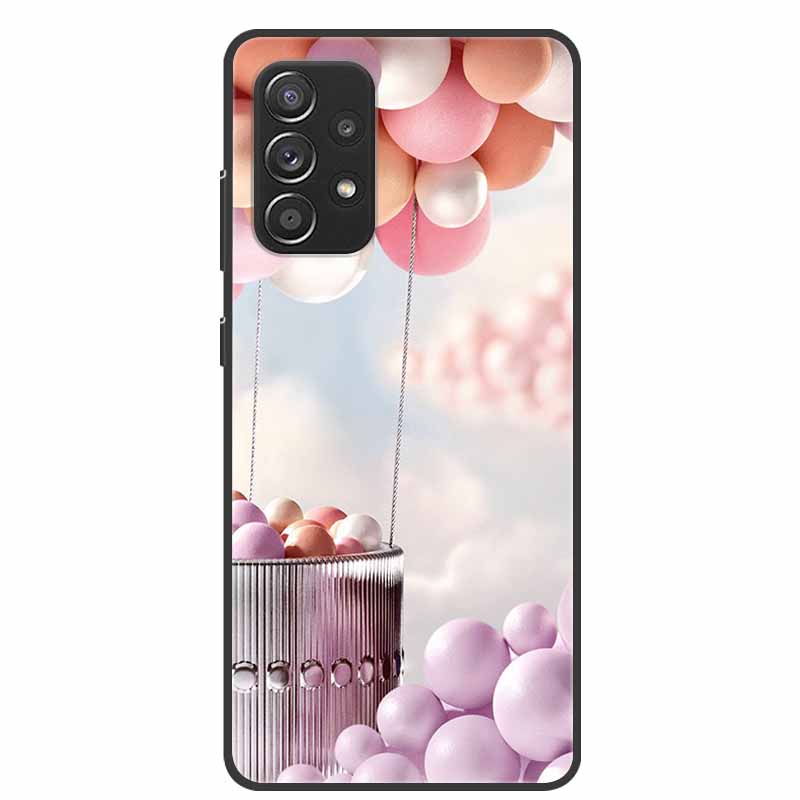 Für Coque Samsung A52s 5G Hülle Stoßfeste weiche Silikon-TPU-Rückseite für Samsung Galaxy A52s 5G Handyhüllen A52 S Niedlicher Cartoon