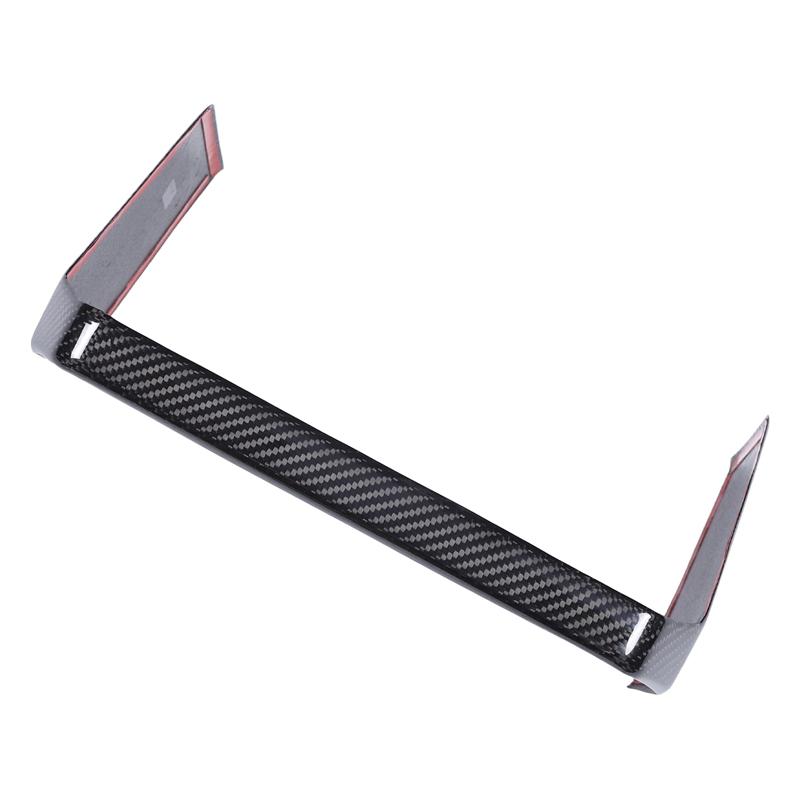 

Real Carbon Fiber For Tesla Cybertruck Cyberbeast 2026 2026 Car Interior Rear Display Screen Bottom Panel Cover Trim Accessories