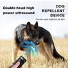 New 3-Heads Dog Repeller Ultrasonic Deterrent with LED Flashlight Anti Barking Device Animals Pets Dog Trainer